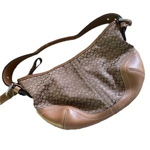 TAN COACH Y2K Bag!!!
